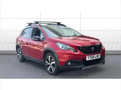 Used Peugeot 2008 GT-line 128 HP (94 kW) 2019 Red SUV