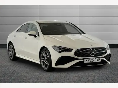 Used Mercedes CLA180 Executive 134 HP (98 kW) 2025 White Coupe