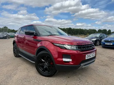 Used Land Rover Range Rover evoque Pure 2012 Red SUV