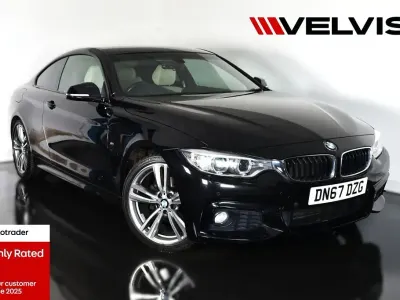 Used BMW 420 Coupé M Sport 190 HP (139 kW) 2017 Black Coupe
