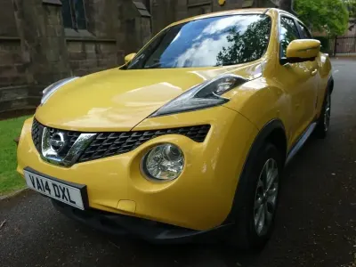 Used Nissan Juke S 110 HP (80 kW) 2014 Yellow SUV
