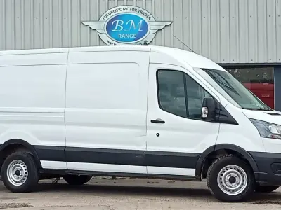 Used Ford Transit 130 HP (95 kW) 2021 White Van