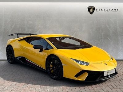 Used Lamborghini Huracán 640 HP (470 kW) 2019 Yellow Coupe