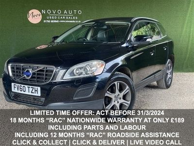 used Volvo XC60 2.0 D3 DRIVE SE LUX 5d 161 BHP