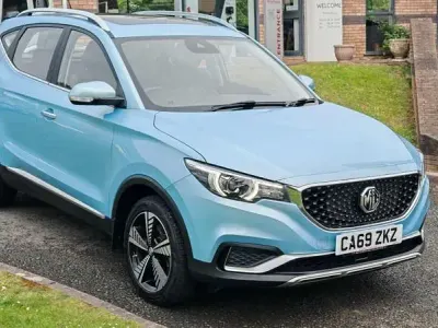Used MG ZS Exclusive 105 kW (143 HP) 2020 Blue SUV