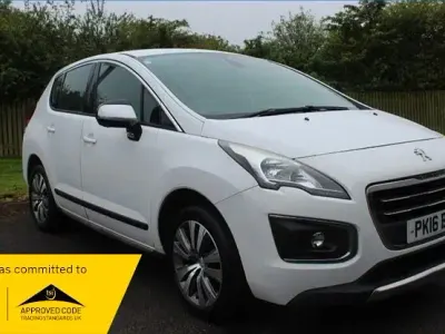 Used Peugeot 3008 Active 2016 White Hatchback