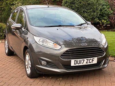 Grey Used 2017 Ford Fiesta Zetec Hatchback | £6,695 (Good price)
