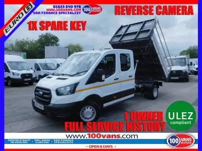 Usado Ford Transit 130 HP (95 kW) 2021 Branco Cabrios