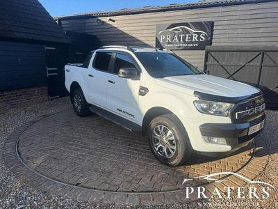 White Used 2017 Ford Ranger Wildtrack Pickup | £13,500 (Fair price)