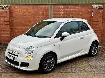 Used Fiat 500 S 69 HP (50 kW) 2015 White Hatchback