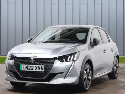Used Peugeot e-208 Premium 98 kW (134 HP) 2022 Grey Hatchback