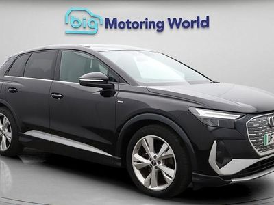 Used Audi Q4 e-tron S-Line 125 kW (170 HP) 2022 Black SUV