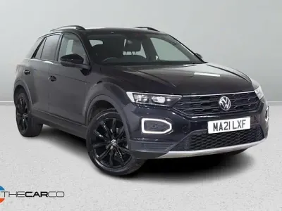 Used VW T-Roc Black Edition 150 HP (110 kW) 2021 Black SUV