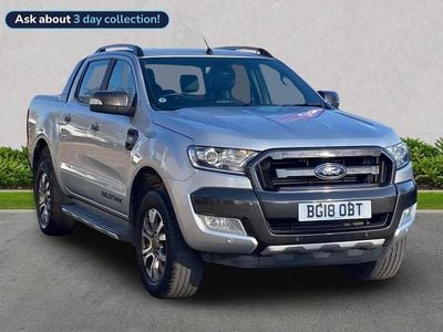 Used Ford Ranger Wildtrack 200 HP (147 kW) 2018 Silver Pickup