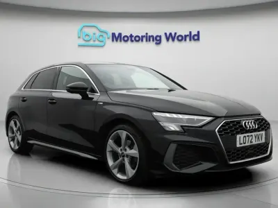 Second-hand Audi A3 Sportback S-Line 2022 Negru Hatchback
