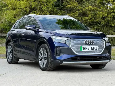 Used Audi Q4 e-tron Sport 150 kW (204 HP) 2022 Blue SUV