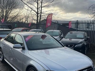 Silver Used 2013 Audi A4 S-Line Sedan | £3,799 (Super price)