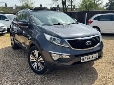 Używany Kia Sportage 134 KM (98 kW) 2014 Srebrny SUV