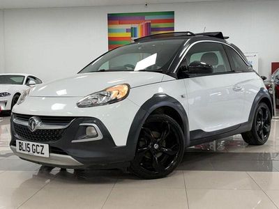 Used Vauxhall Adam Rocks 70 HP (51 kW) 2015 White Hatchback