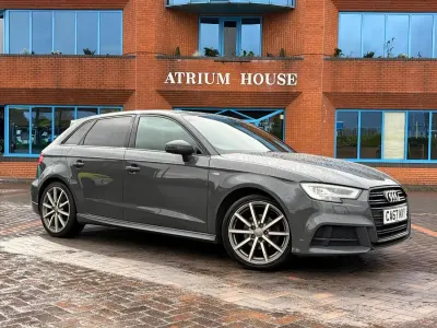 Used Audi A3 Sportback Black Edition 2018 Grey Hatchback