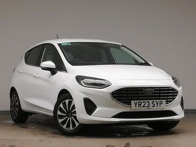 Used Ford Fiesta Titanium 100 HP (73 kW) 2023 White Hatchback
