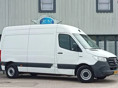 Used Mercedes E-Sprinter Progressive 85 kW (116 HP) 2021 White Van