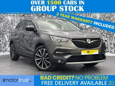 Used Vauxhall Grandland X Business Edition 225 HP (165 kW) 2020 Grey SUV