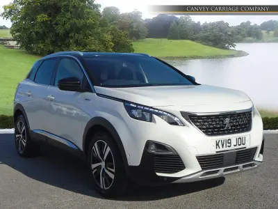 Used Peugeot 3008 GT-line 130 HP (95 kW) 2019 White SUV