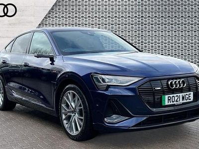 Used Audi e-tron Comfort 300 kW (408 HP) 2021 Blue SUV