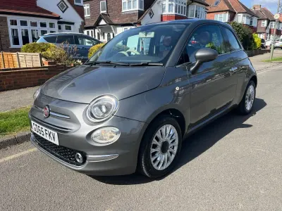 Usado Fiat 500 Lounge 69 HP (50 kW) 2015 Cinzento Citadino