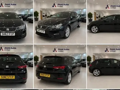 Used Seat Leon 110 HP (80 kW) 2017 Black Hatchback