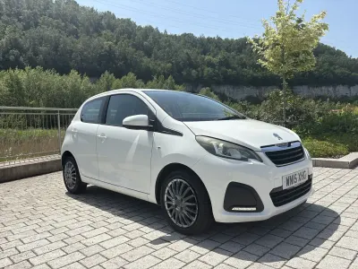 Used Peugeot 108 Active 68 HP (50 kW) 2015 White Hatchback