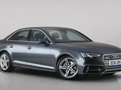 Used Audi A4 S-Line 218 HP (160 kW) 2016 Grey Sedan