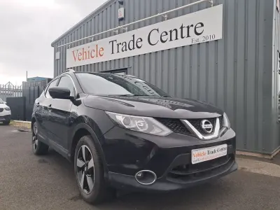 Used Nissan Qashqai N-Vision 110 HP (80 kW) 2017 Black SUV