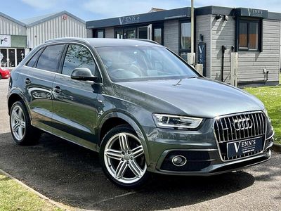 Begagnad Audi Q3 S-line plus 170 HK (125 kW) 2014 Grå SUV