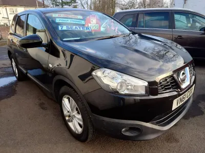 Used Nissan Qashqai +2 Acenta 117 HP (86 kW) 2012 Black SUV