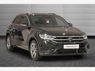 Black Used 2025 VW T-Roc R-line SUV | £26,990 (Fair price)