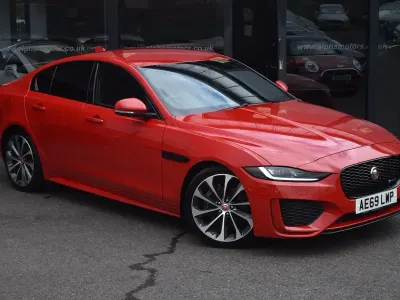 Used Jaguar XE R-Dynamic 180 HP (132 kW) 2020 Red Sedan