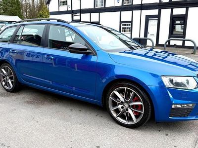 Used Skoda Octavia vRS 2014 Blue Hatchback