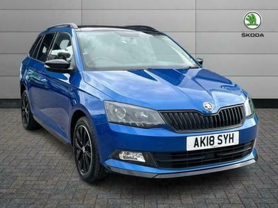 Used Skoda Fabia Monte Carlo 110 HP (80 kW) 2018 Blue Hatchback