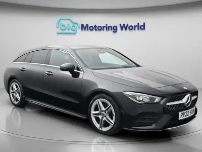 Used Mercedes CLA200 Shooting Brake AMG line 163 HP (119 kW) 2022 Black Estate