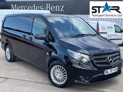 Used Mercedes Vito Progressive 140 HP (102 kW) 2020 Black Van