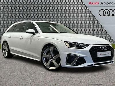 White Used 2024 Audi A4 S-Line Estate | £28,694 (Fair price)