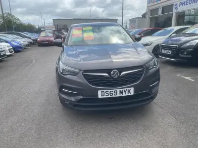 Used Vauxhall Grandland X S 130 HP (95 kW) 2019 Grey SUV