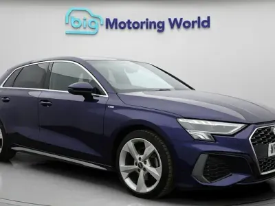Used Audi A3 Sportback S-Line 110 HP (80 kW) 2023 Blue Hatchback