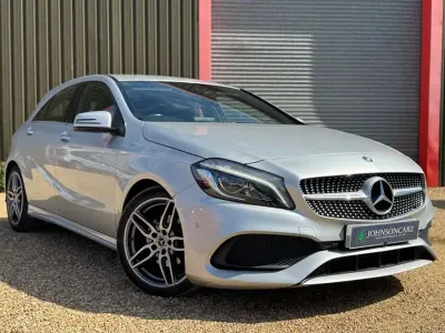 Begagnad Mercedes A180 AMG Line Premium 2018