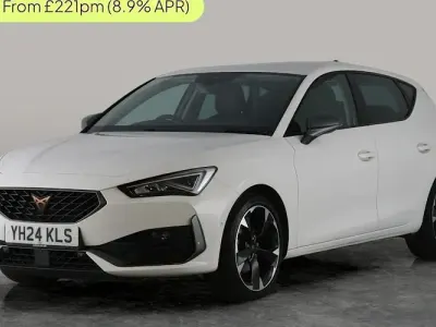 Used Cupra Leon 150 HP (110 kW) 2023 White Hatchback