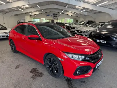 Used Honda Civic EX 129 HP (94 kW) 2017 Red Hatchback
