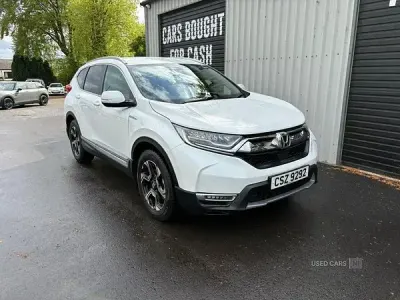 Begagnad Honda CR-V Hybrid 2019 Vit SUV