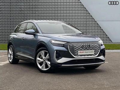 Used Audi Q4 e-tron S-Line 150 kW (204 HP) 2023 Blue SUV